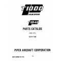 Piper Commuter Liner Parts Catalog PA-31T3 T1040 $13.95 Part # 761-761